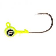 Fathom Bug Eye Jig Head 1/2oz Chartreuse, 3 pack - JH04-1/2-CHRT