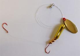 Acme SR4/G Spinner Rig (Small) Gold - SR4/G