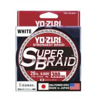 Yo-Zuri Super  Braid, White, 20 LB, 300YD  - YZ SB 20LB WH 300YD