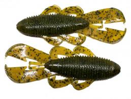 Googan Baits Bandito Bug 4" GREEN PUMPKIN 7CT - GBB-GNP