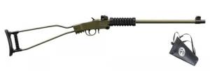 Chiappa Little Badger Rifle .22 Long Rifle OD Green - 500266 Chiappa Little Badger Rifle .22 Long Rifle OD Green - 500266