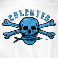 Calcutta Underwater Skull T-shirt White Sm - UWS-WHT-S