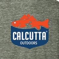 Calcutta Mountain Bass Front Print T-shirt Moss Sm - MTNBASS-MOSS-S