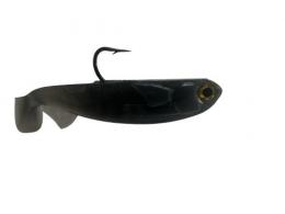 R&R Line Through Swim Bait 6" 1oz Gun Metal - LTSGunMetalSS