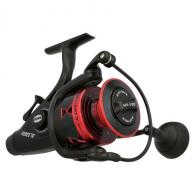 Penn Fierce IV Spinning Reels, Size 6000 Black/Red, 5.6:1, 5 - FRCIV6000LL