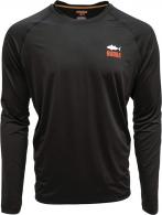 Bubba Fillet Lifestyle Long Sleeve Tee Dark Grey Heather Large - 1143168