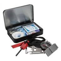 LifeGear First Aid + Survival Adventure Essentials Tin - 41-3803