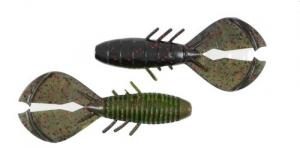 Missile Baits Chunky D 3 1/2 inch Soft Plastic Craw 6pk - California Love - MBCD35-CALV