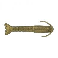 Berkley Gulp! 4" Saltwater Shrimp, 4 Pack, Bag, Fools Gold - GSSHR4-FLGD