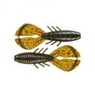 Missile Baits Chunky D 3 1/2 inch Soft Plastic Craw 6pk -  Green Pumpkin - MBCD35-GP