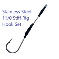Fish Razr Trolling Stainless Steel Single Hookset size 11/0 - FR544