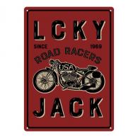 Rivers Edge Tin Sign 12in x 17in - Lcky Jack - 2823