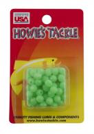 Howie 6mm facetted beads, Green Glow, 50pk - 50030