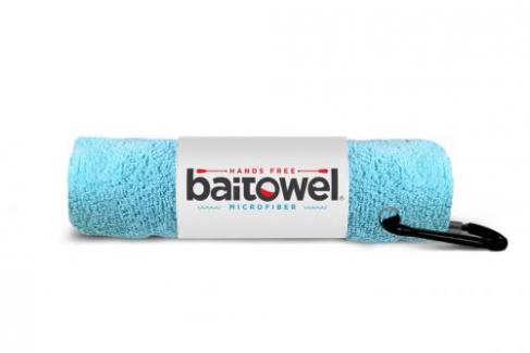 BaiTowel Microfiber Fishing Bait Towel - Carribean Blue - BT-Carribean Blue