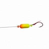 JB Lures Slow Death Floater Chartreuse-Orange - FR1C