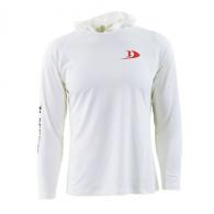 Blackfish CoolCharge UPF - Switft Sun Hoodie - USA White Size M - 17261