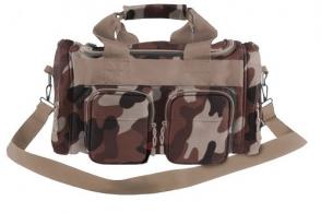 Bulldog Economy - black range bag w/strap - Throwback camo - BD900TBC