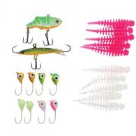 Eagle Claw Lazer Sharp Pro Walleye Ice Kit - LPSICK2