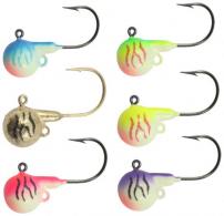 Northland Uv Fire-Ball Jig 1/2 Oz, #3/0 Hk Assorted 6/Cd - FB6-6-99UV