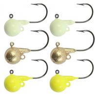 Northland Sting'n Fire-Ball Jig 1/16 Oz, 1/0 Hk Assorted 6/Cd - FB2-6-99