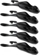 NetBait BF Toad 4" Baitfuel Supercharged Black 5-Pack - X85501