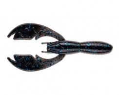 NetBait Paca Craw 5" Baitfuel Supercharged Black Blue Flake 8-Pack - X33522