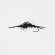 Perfect Hatch Nymph-Stonefly-Black-#08