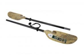 Camco Kayak Paddle, Fishing Asymmetrical, Camo, 7.0' - 50485