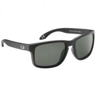 Flying Fisherman Lagoon Floating Sunglasses, Polarized, Matte Black Frame, Smoke Lenses - 8101BS