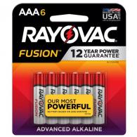 Rayovac Fusion AAA 6 pack - ROV824-6