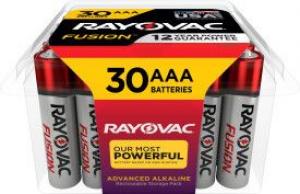 Rayovac Fusion AAA 30 pack - ROV824-30