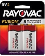 Rayovac Fusion 9V 2 pack - ROVA1604-2