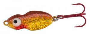 Lindy Ice Frostee Jigging Spoon Gold Shiner - LFS204