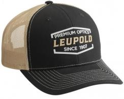 Leupold Weld Trucker Hat Black/Vegas Gold One Size - 179860