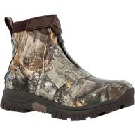 Muck Men's Realtree Edge Apex Mid Zip Ankle Boot Size  8 - MAXZMEG