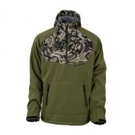 Blackfish Gale Soft-Shell Pullover  Prym1 Woods/Mayfly 3XLarge - 117810