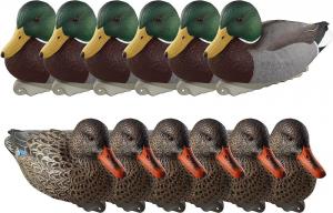 Cupped Waterfowl Finishing Mallards 12 Pack - Floating Single - CU8734 Cupped Waterfowl Finishing Mallards 12 Pack - Floating Single - CU8734