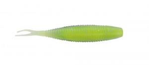 Yamamoto 3" Scope Shad Chartreuse / Electric - YAM-SSHAD3-10-9007