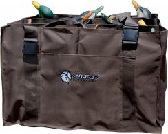 Cupped Waterfowl 12 Slot Duck Bag - Brown with Poly Sealed - CU8017 Cupped Waterfowl 12 Slot Duck Bag - Brown with Poly Sealed - CU8017
