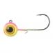 Northland Deep-Vee Jig 1/16 Oz, #1/0 Hk, 1 3/8" Bubblegum 3/Cd - DVJ2-106