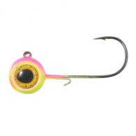 Northland Deep-Vee Jig 1/4 Oz, #2/0 Hk, 1 1/2" Bubblegum 3/Cd - DVJ4-106