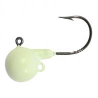 Northland Sting'n Fire-Ball Jig 1/2 Oz, #3/0 Hk Super-Glo Luminescent 3/Cd - FB6-3-13