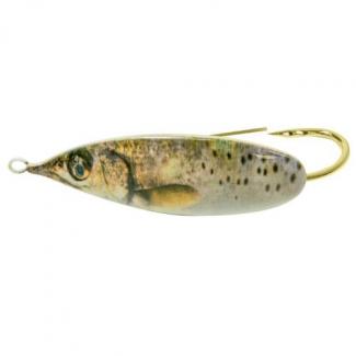 Ahi Live Deception Weedless Spoon - 1/4 oz - Speckled - WS-025-SS