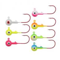 Northland Gum-Ball Jig 1/16 Oz, #4 Hk Assorted 7/Cd - GBJ2-7-99