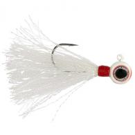 Northland Deep-Vee Bucktail Jig 3/8 Oz, 3/O Hk White 2/Cd - DVFJ5-1