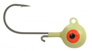 Apex Round Head Jig 1/4oz Glow White - AP-RH14-23