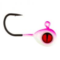 Northland Tungsten Crappie King Jig 1/16 Oz, #8 Hk Super-Glo Pinky 2/Cd - TECK2-61