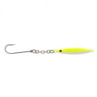 Mr. Crappie Chick'n Chain Jigging Spoon - 1/4oz - Refrigerator White - MRCHKC14-186