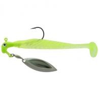 Blakemore 1/4 oz. Yum Runner Underspin - Chartreuse Clear Shad - YR14-3198