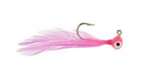 Mr. Crappie Shoo Shiner Jig -  1/16oz - Rosey Red - MRCSS116-802